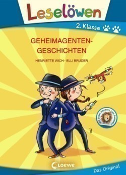 Leselöwen 2. Klasse - Geheimagentengeschichten (Großbuchstabenausgabe)