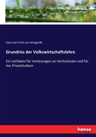 Grundriss der Volkswirtschaftslehre