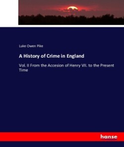 History of Crime in England