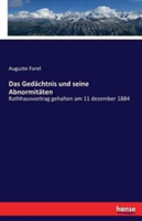 Gedächtnis und seine Abnormitäten