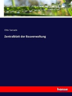 Zentralblatt der Bauverwaltung