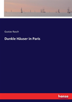 Dunkle Häuser in Paris