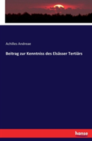 Beitrag zur Kenntniss des Els�sser Terti�rs