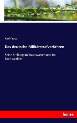 deutsche Militärstrafverfahren