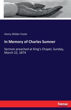 In Memory of Charles Sumner