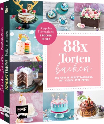 88 x Torten backen - Die große Rezeptsammlung mit vielen Step-Fotos