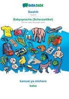 BABADADA, Swahili - Babysprache (Scherzartikel), kamusi ya michoro - baba
