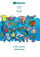 BABADADA, Nepalese (in devanagari script) - Dansk, visual dictionary (in devanagari script) - billedordbog