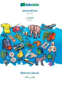 BABADADA, slovensčina - Mirpuri (in arabic script), Slikovni slovar - visual dictionary (in arabic script)