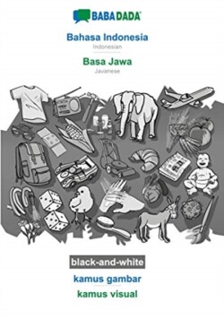 BABADADA black-and-white, Bahasa Indonesia - Basa Jawa, kamus gambar - kamus visual
