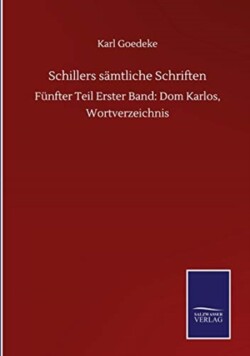 Schillers sämtliche Schriften