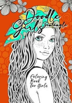 Doodle Zentangle Girls Coloring Book for Girls