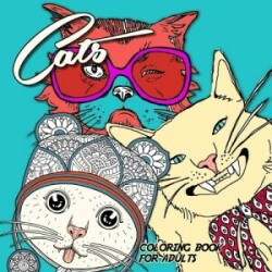 Cats Coloring Book for Adults