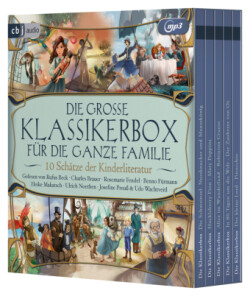 Die große Klassikerbox für die ganze Familie,5 Audio-CD, 5 MP3