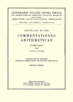 Commentationes arithmeticae