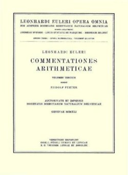 Commentationes arithmeticae 2nd part
