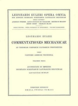 Commentationes mechanicae ad theoriam corporum fluidorum pertinentes 1st part