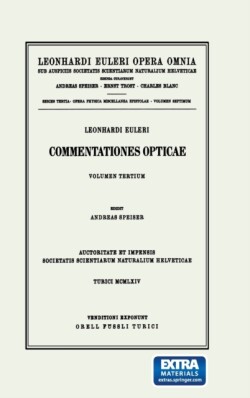 Commentationes opticae 3rd part