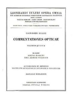 Commentationes opticae 5th part