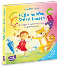 Füße hüpfen, Stifte tanzen