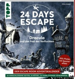 24 DAYS ESCAPE - Der Escape Room Adventskalender: Dracula und das Fest der Verfluchten. SPIEGEL Bestseller