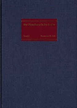 Der Platonismus in der Antike, Bd. 3, Der Platonismus im 2. und 3. Jahrhundert nach Christus