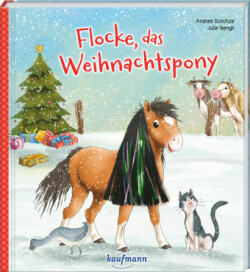 Flocke, das Weihnachtspony