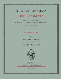 Nicolai de Cusa Opera omnia / Nicolai de Cusa Opera omnia