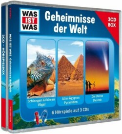 WAS IST WAS 3-CD-Hörspielbox Geheimnisse der Welt, Audio-CD