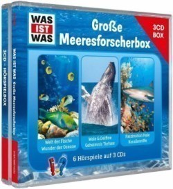 WAS IST WAS 3-CD-Hörspielbox. Große Meeresforscherbox, Audio-CD