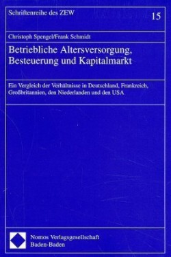 Betriebliche Altersversorgung, Besteuerung und Kapitalmarkt