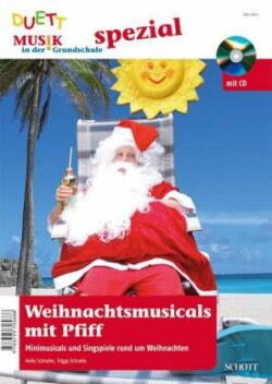 Weihnachtsmusicals mit Pfiff, m. Audio-CD