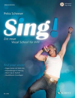 Sing! - Männerstimme, m. Audio-CD