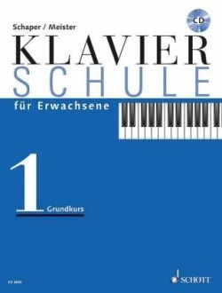 Klavierschule für Erwachsene, m. Audio-CD. Bd.1