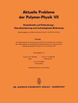 Kristallinität und Fehlordnung: Charakterisierung und technologische Bedeutung