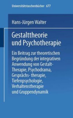 Gestalttheorie und Psychotherapie