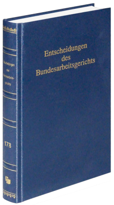 Entscheidungen des Bundesarbeitsgerichts (BAGE 181)