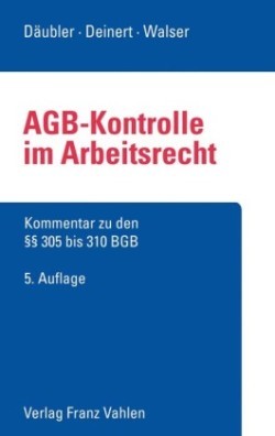 AGB-Kontrolle im Arbeitsrecht