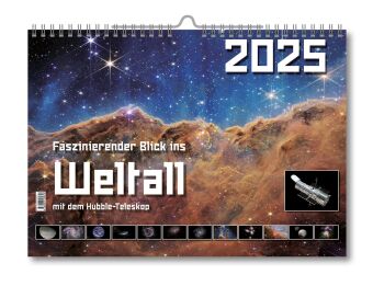 Faszinierende Blick ins Weltall mit dem Hubble-Teleskop 2025 - A2-Wandkalender