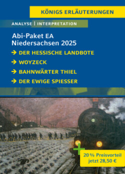 Abitur Niedersachsen 2025 EA Deutsch - Paket