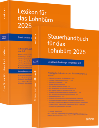 Buchpaket Lexikon für das Lohnbüro und Steuerhandbuch 2025