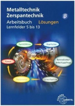 Metalltechnik: Zerspantechnik, Lösungen mit CD-ROM