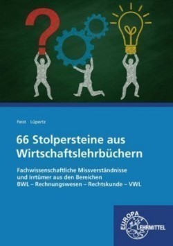 66 Stolpersteine aus Wirtschaftslehrbüchern