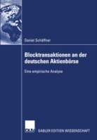 Blocktransaktionen an der deutschen Aktienbörse