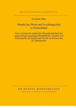 Wandel der Werte und Erziehungsziele in Deutschland