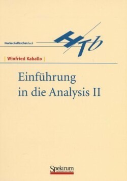 Einführung in die Analysis II