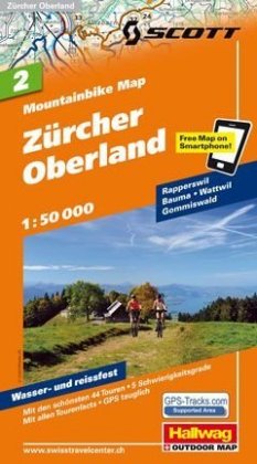 Zürcher Oberland MTB map
