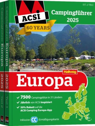 ACSI Campingführer Europa 2025