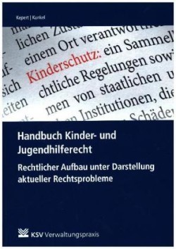 Kinder- und Jugendhilferecht - Rechtlicher Aufbau unter Darstellung aktueller Rechtsprobleme