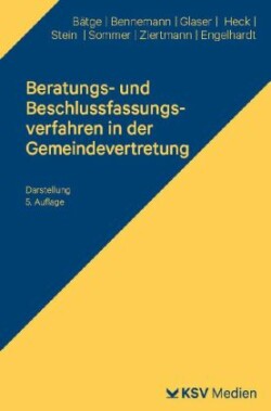 Beratungs- und Beschlussfassungsverfahren in der Gemeindevertretung